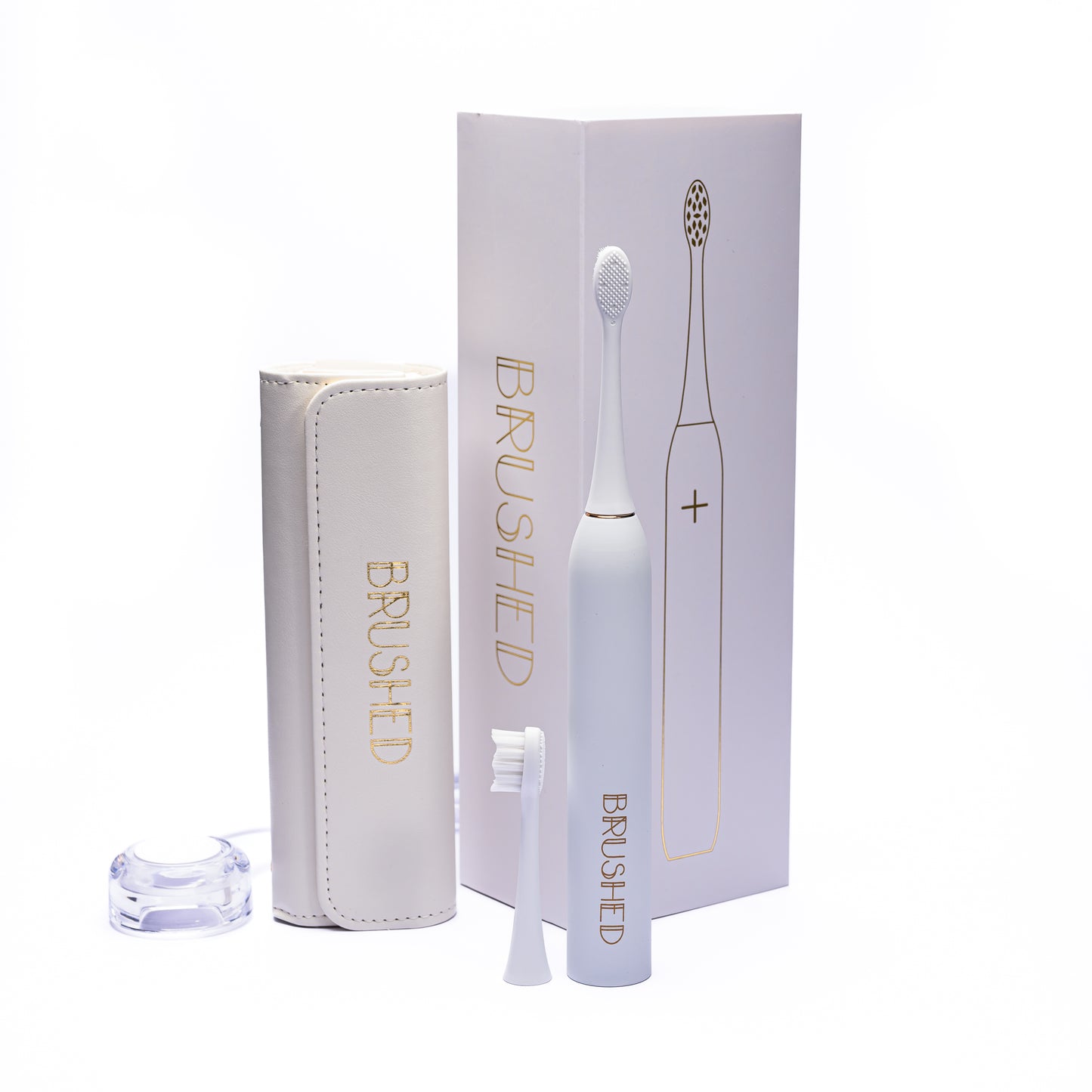 Sonic Powered Electric Toothbrush - White