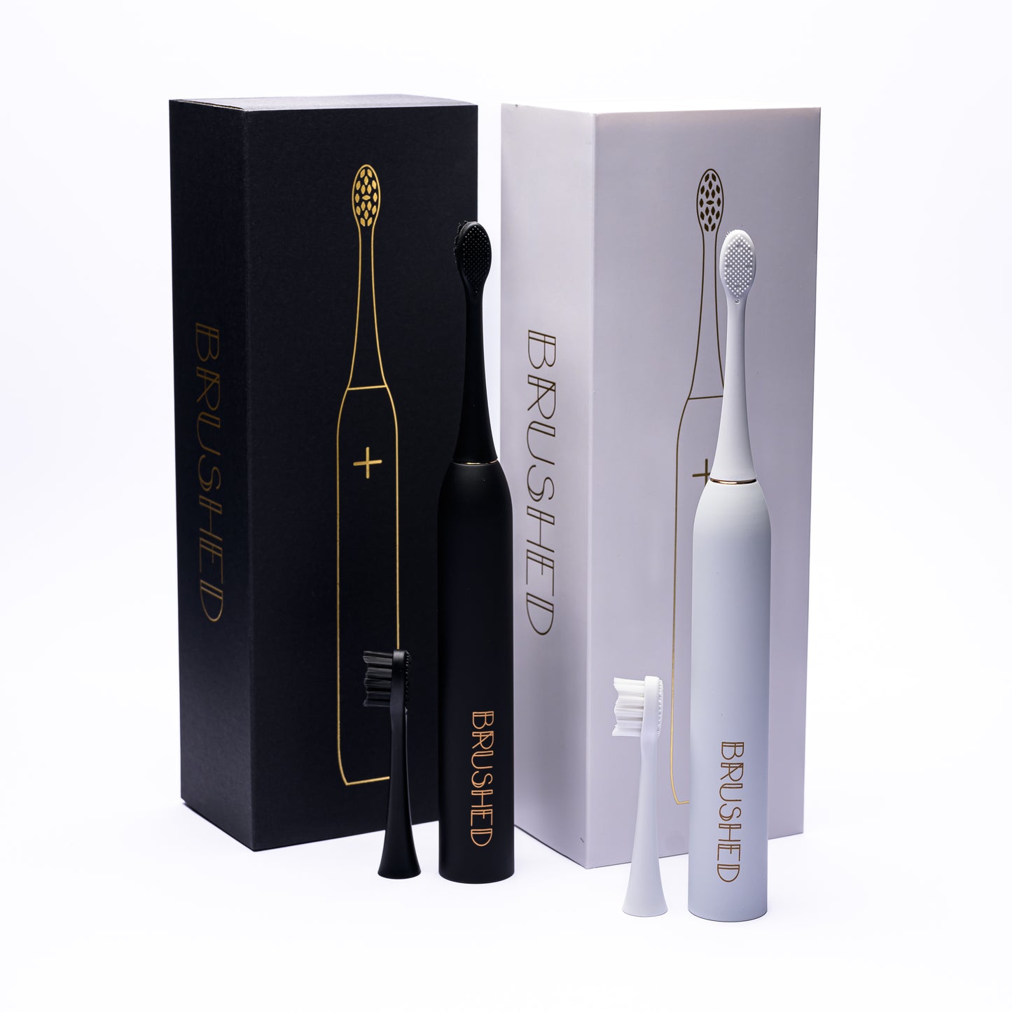 Twin Pack - Sonic Powered Electric Toothbrush