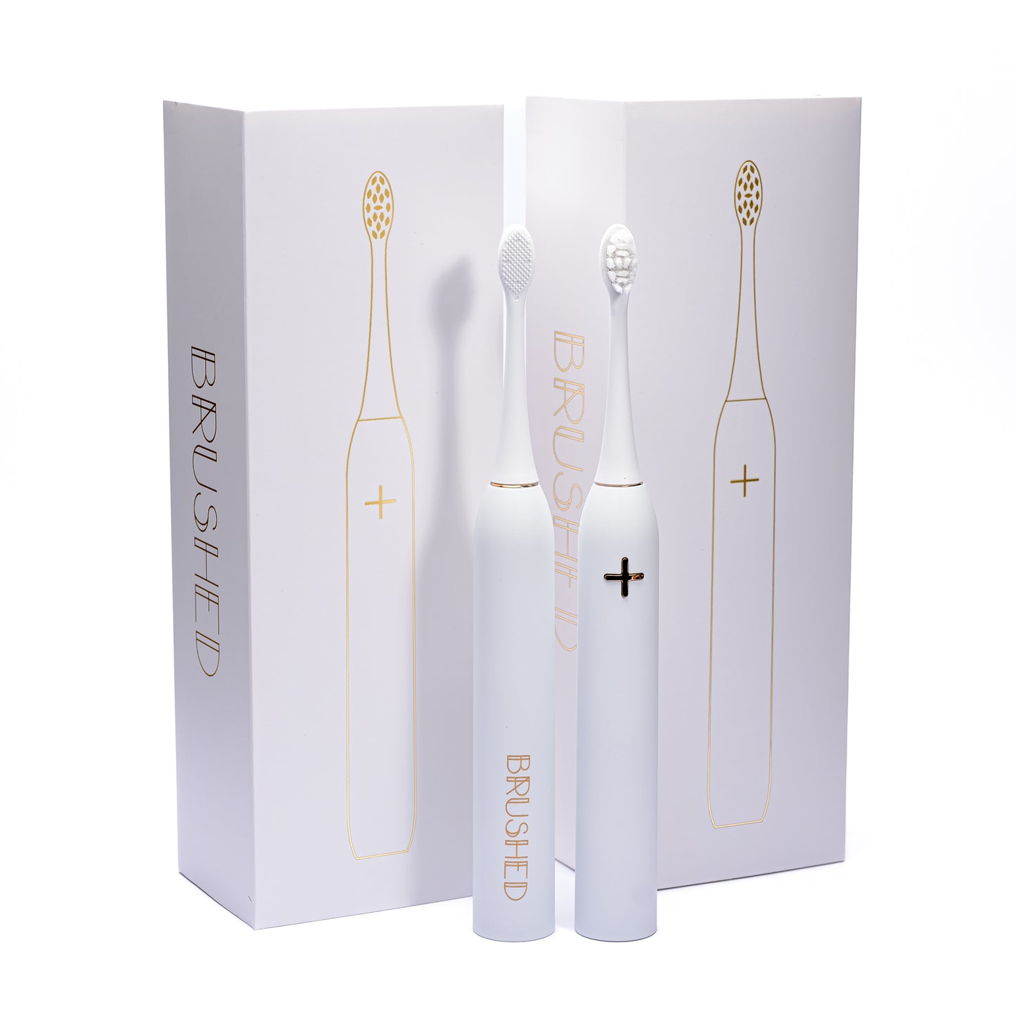 Twin Pack - Sonic Powered Electric Toothbrush