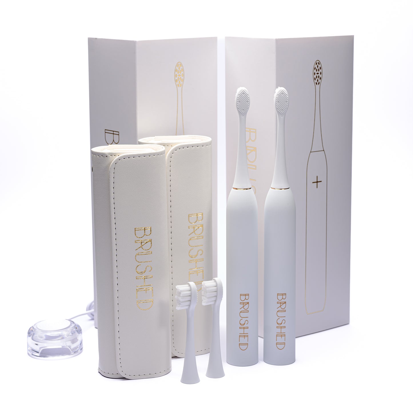 Twin Pack - Sonic Powered Electric Toothbrush